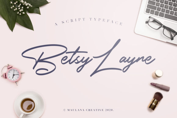 Betsy Layne: A Modern Script Font for Stronger Campaigns