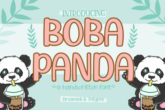 Boba Panda: A Versatile Script Font for Digital Design