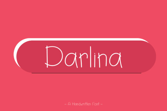 Darlina: A Script Font for Campaign Creativity