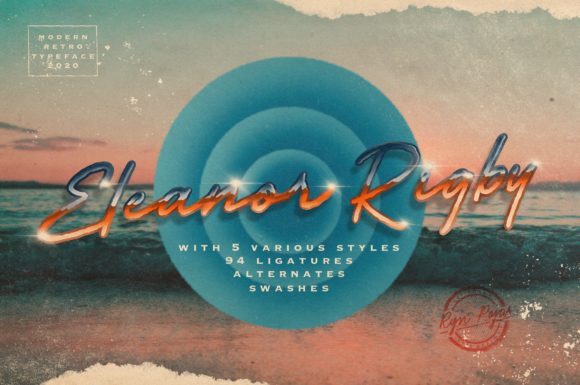 Eleanor Rigby: A Vintage Font for Digital Branding