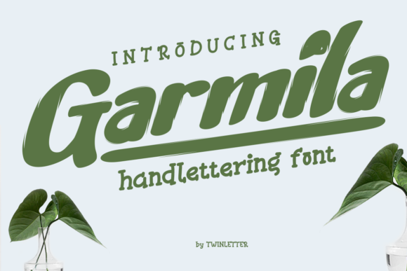 Garmila: A Handwritten Font for Modern Branding