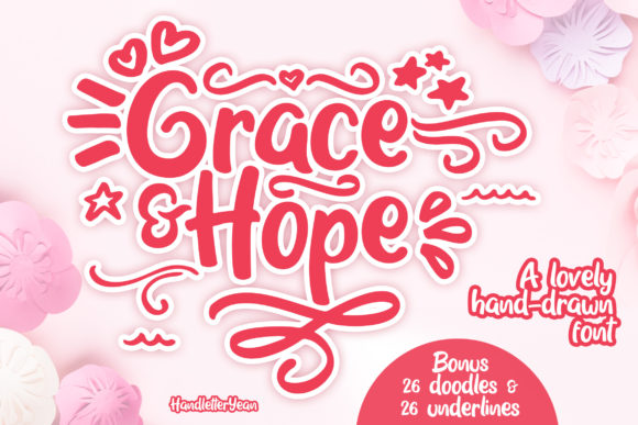 Grace Hope: A Handwritten Font with Authentic Charm