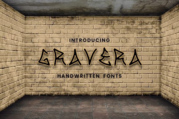 Gravera: A Handwritten Font for Editorial Design