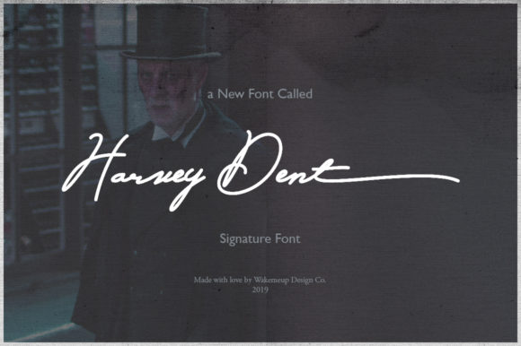 Harvey Dent: A Font That Speaks with Grace