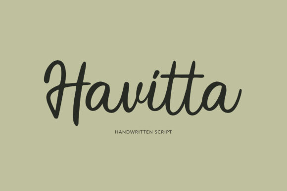 Havitta: A Sweet Script Font for Digital Marketing