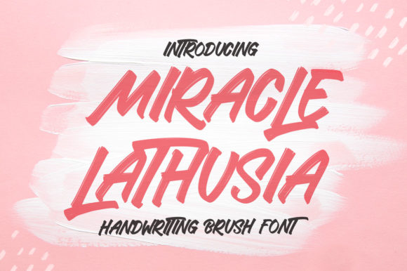 Miracle Lathusia: The Handwritten Font That Boosts Campaign Impact