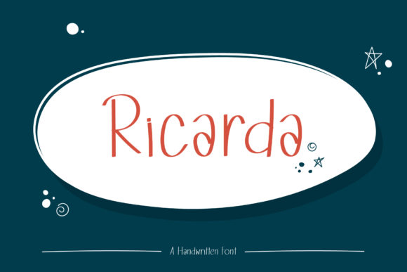 Ricarda: A Handwritten Font That Brings Creativity to Life